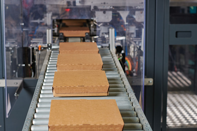 Sealed Air’s I-Pack machine offers a throughput rate of 15 packs per minute. Box height is reduced to the tallest product in the pack, which lowers dimensional weight and freight costs.

