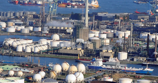 The Port of Antwerp is Europe’s main hub for the petrochemical industry